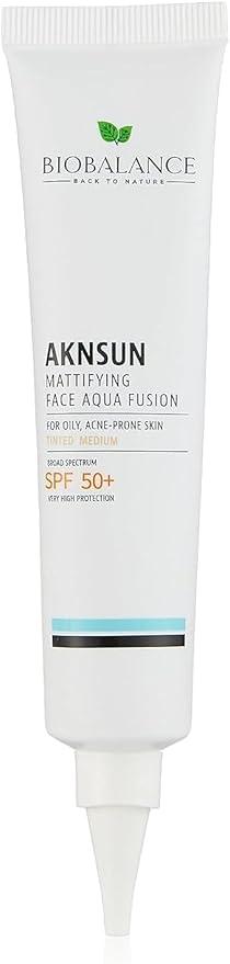 BioBalance Aknsun Face Matt Aqua SPF 50+ Tinted (40ml)