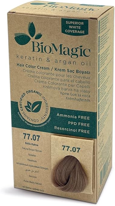 Biomagic Hair Color C K 77/07 Natural Brown Blonde