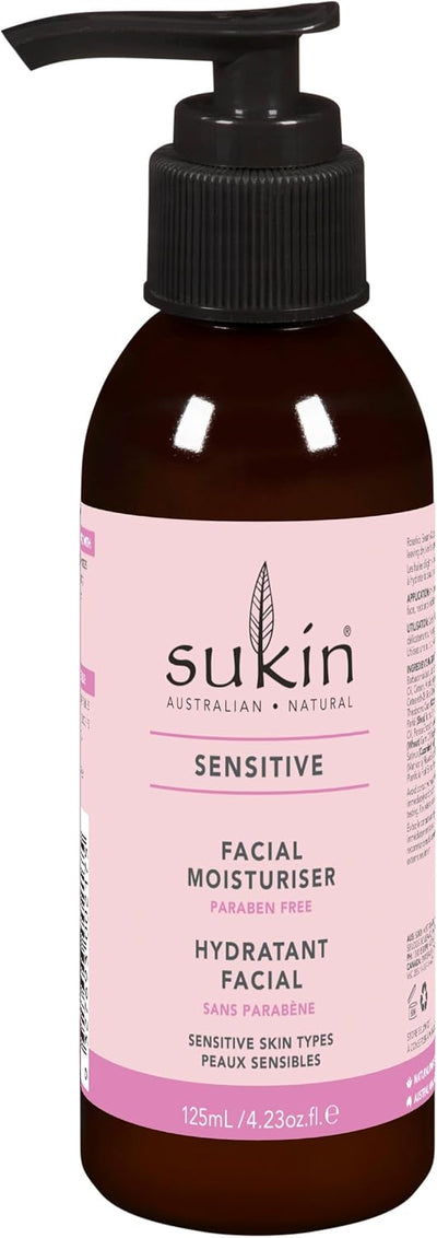 Sukin Sensitive Facial Moisturiser, 125 Ml
