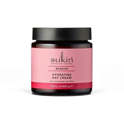 Sukin Hydrating Day Cream Rose Hip Oil, 120 Ml