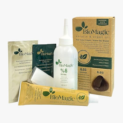 Biomagic Hair Color, 60 Ml - 6/03 Dark Natural Golden Blonde