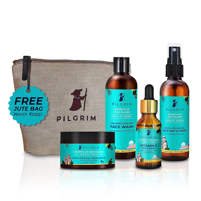 Pilgrim Korean Beauty Flawless Skin Face Care Kit