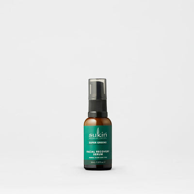 Sukin Super Greens Facial Recovery Serum, 30 Ml