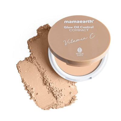 Mamaearth Glow Oil Control Compact 02 CreMamaearth Glow 9g