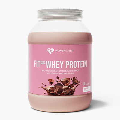 WOMEN'S BEST FIT WHEY PROTEIN CHOCOLATE 908G with KUWA Bottle 