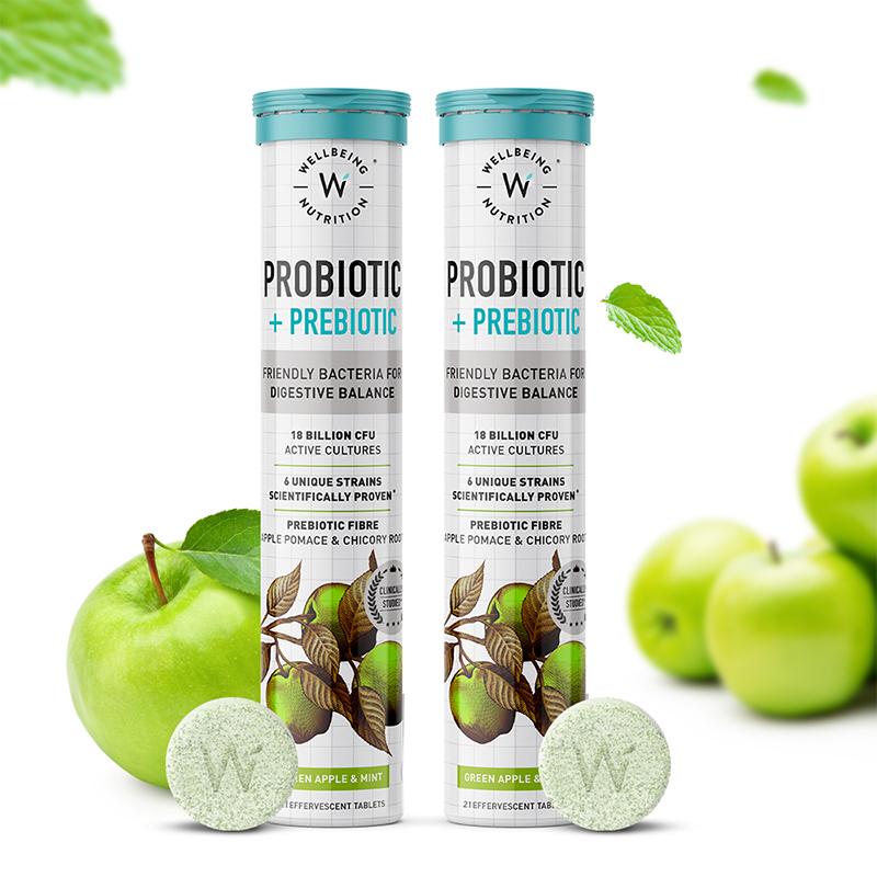 Wellbeing Nutrition Probiotic + Prebiotic (Pack Of 2) - National Day Deal