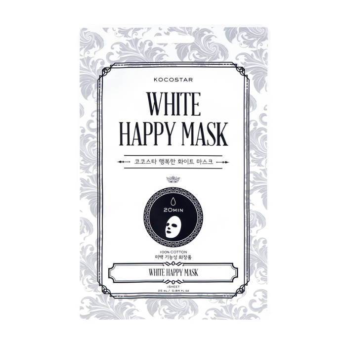 Kocostar Happy Mask Facial Sheet White 23ML 1's