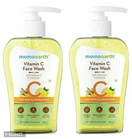 Mamaearth Vitamin C Face Wash 250 ml PAck of 2