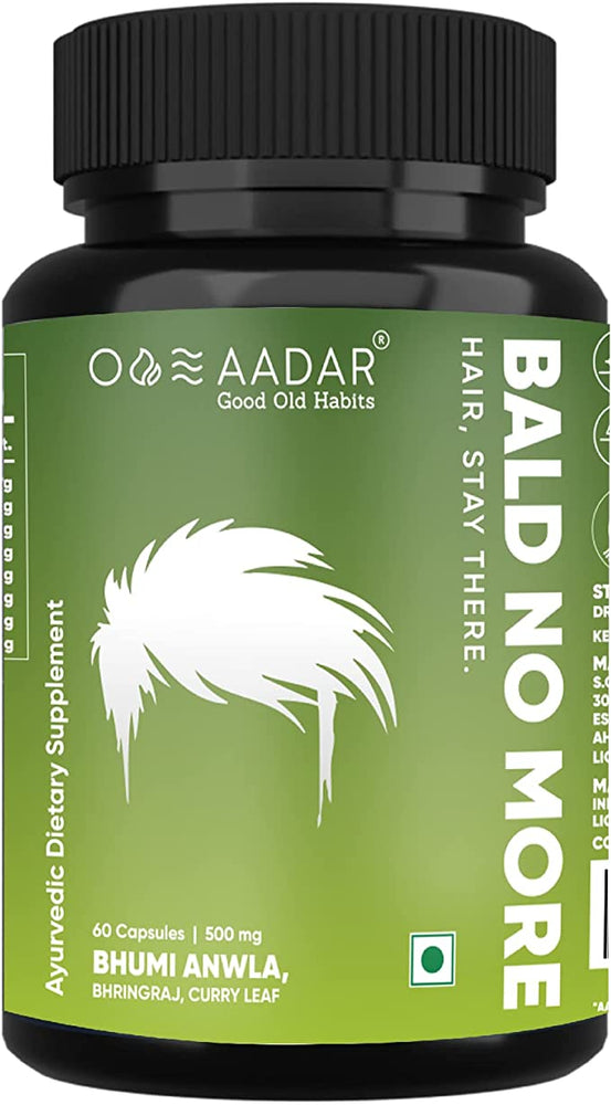 AADAR BALD NO MORE Hair Capsule (60 capsules 500 mg)