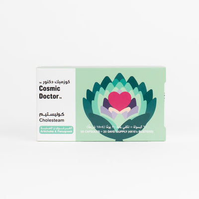 Cosmic Doctor Cholesteam – Food-Based Support for Healthy Cholesterol Levels (Doctor Curated)