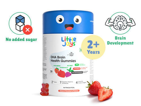 Little Joys DHA Brain Health Gummies 2+ ( Strawberry ) - 30 N
