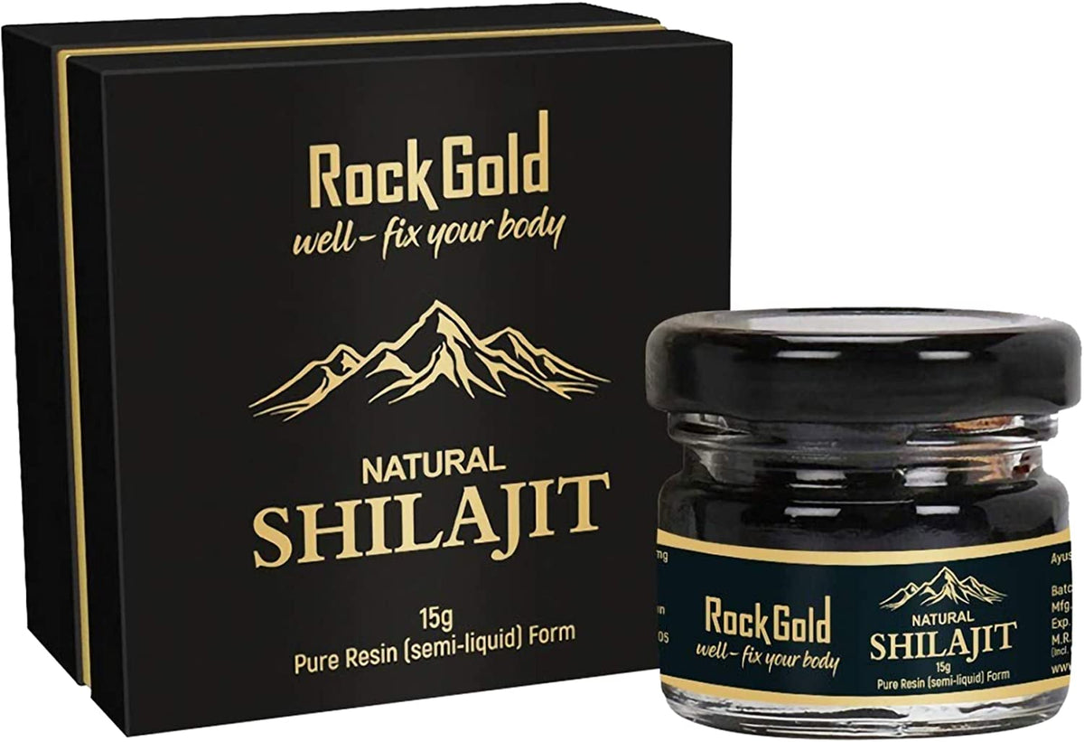 Rock Gold Pure & Natural Himalayan Shilajit / Shilajeet Raw