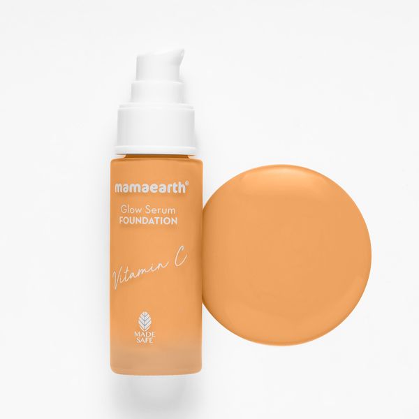 Mamaearth serum Foundation 06 Almond Glow 30ml