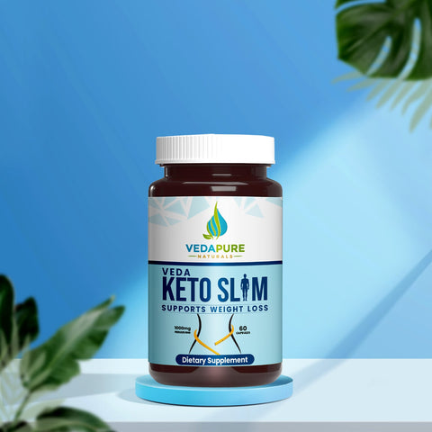 Vedapure Keto Slim Advanced Ultra Weight Loss Supplement 60 Capsules