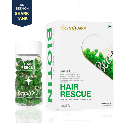Beautywise Hair Rescue Biotin Capsules 30 capsules