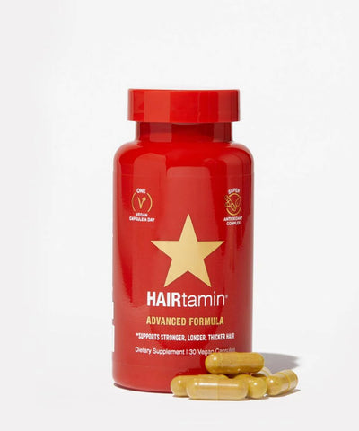 Hairtamin Healthy Hair Growth Vitamins + Skin Fuel+ Metabolism Booster Kit - Wellbeing Nutrition + WN Glow Collagen