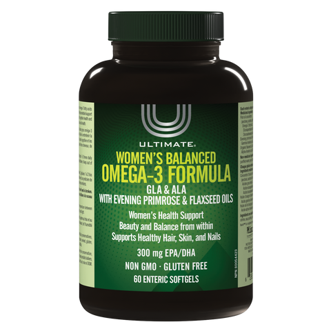 Ultimate Womens Balanced Omega 3 60 Capsule