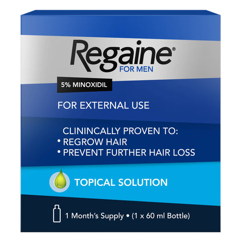 Regaine 5% Minoxidil Spray and Valeo Hair+ Combo for Men