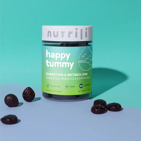 Nutrili Happy Tummy Vitamin Gummies - 90 vegan gummies