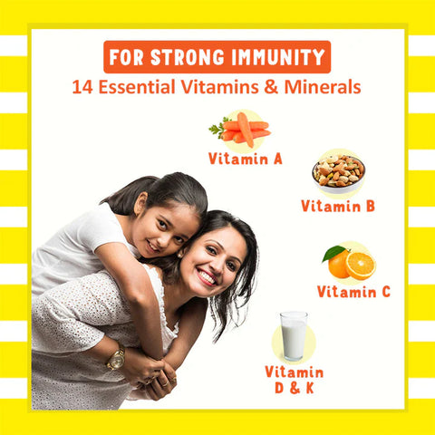 Power Gummies Junior Daily dose of multivitamin and Immunity Booster 30 Gummies