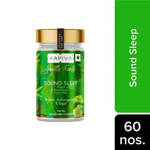 Kapiva Sound Sleep 60 Capsules + GHC Saturn Multivitamin Gummies 30 gummies