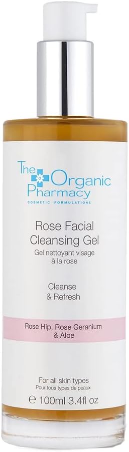 The Organic Pharmacy Rose Facial Cleansing Gel 100ml