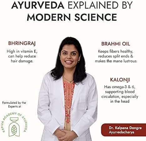 Kapiva Bhringraj Hair Nourishing Oil (200 ml) 100% Ayurvedic | Voluminous Hair Within 90 Days | Provides Hair Nourishment - Pack of 2