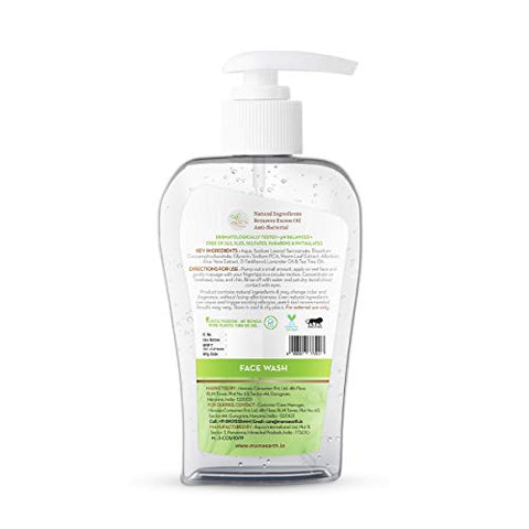 Mamaearth Tea Tree Facewash For Acne & Pimples 250Ml - Image 4