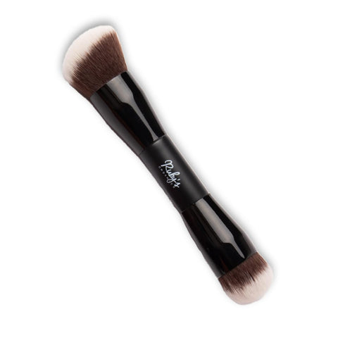 Ruby's Organics Dual Ended Blush-Foundation Brush