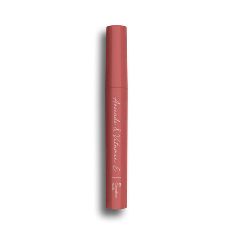 Mamaearth Moisture Matte Longstay Lipstick With Avocado Oil & Vitamin E For 12 Hour Long Stay-01 Carnation Nude - 2 G