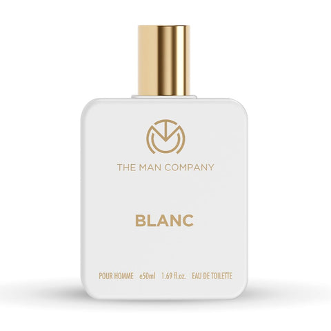 The Man Company Blanc EDT Luxury Perfume for Men Eau de Toilette - 50 ml