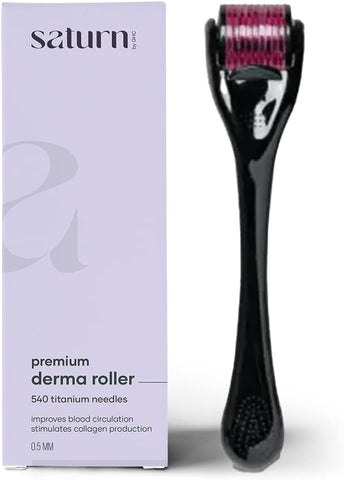 GHC Saturn premium derma roller 540 titanium needles 0.5 mm