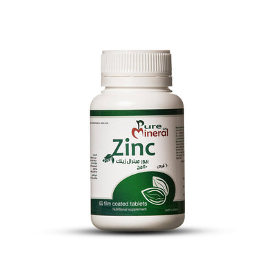 Pure Mineral WN Zinc 50 mg 60 Tablets