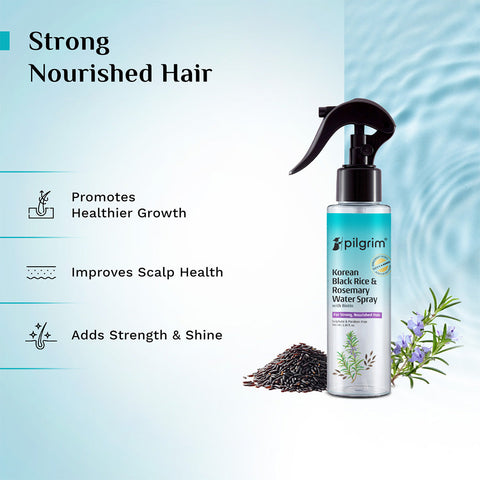 Pilgrim Korean Black Rice and Rosemary Water Spray With Biotin- 100 ml - Image 3
