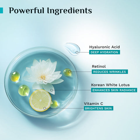 PILGRIM Retinol Night Cream with Vitamin C & Hyaluronic Acid 50g