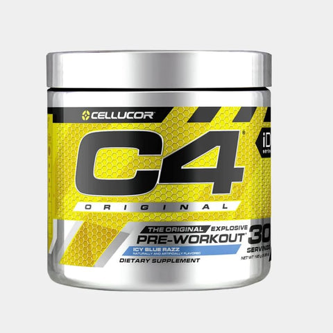CELL C4 ORIGINAL 30SRV ICY BLUE RAZZ (12/CA) (NEW)