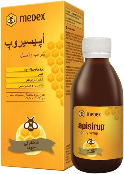 Medex Apisirup Honey Syrup 140Ml