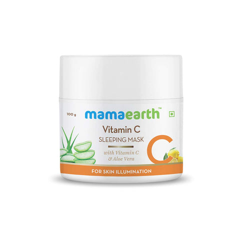 Mamaearth Vitamin C sleeping mask 100gm