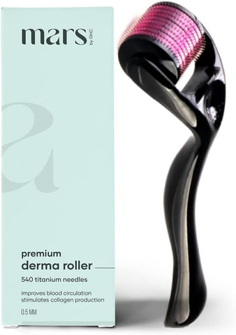 GHC Mars premium derma roller 540 titanium needles 0.5 mm