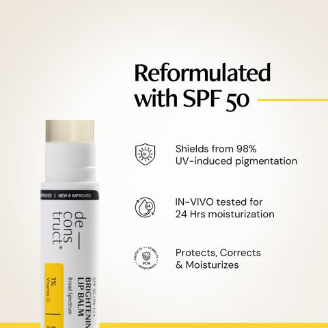 Deconstruct Brightening Lip Balm - 1 Vitamin C + 0.1 Resorcinol SPF 30 4g