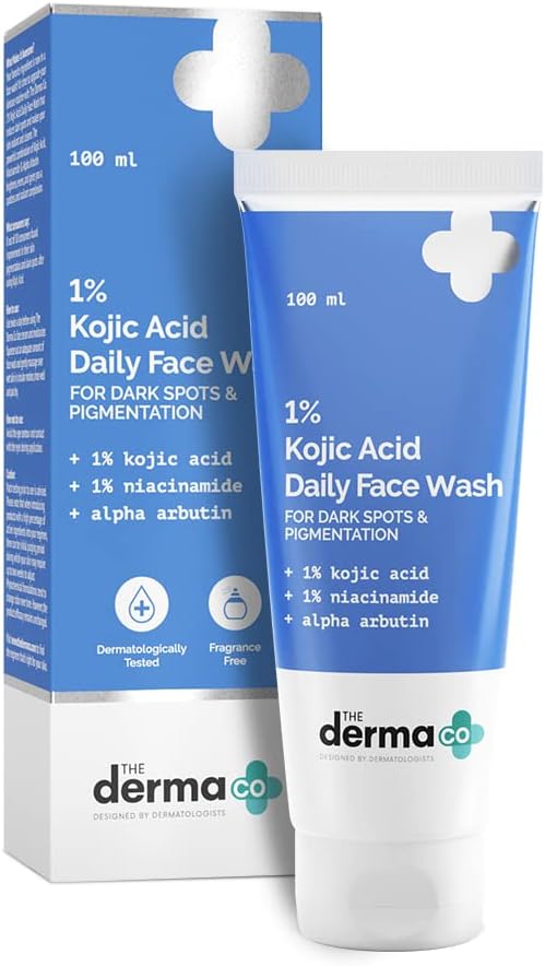 THE DERMA CO 1% Kojic Acid Daily Face Wash 100 ml