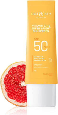 Dot & Key Vitamin C + E Face Sunscreen With SPF 50 PA+++ 50g