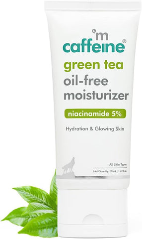 mCaffeine Green Tea OilFree Moisturizer with Niacinamide 5%