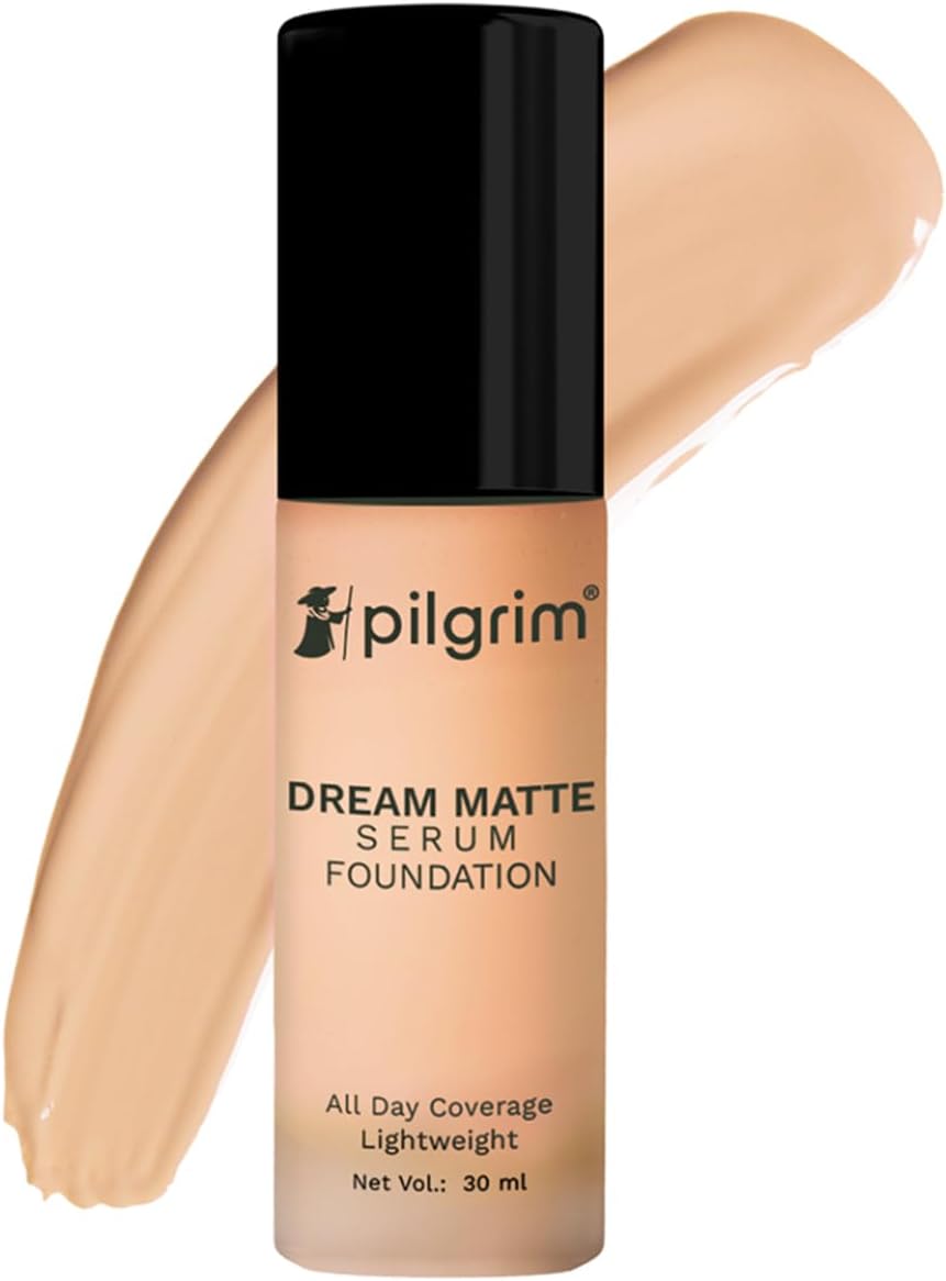 Pilgrim Golden Beige Serum Liquid Foundation Matte & Poreless 30 ml