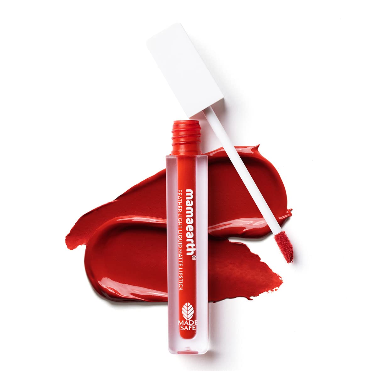 Mamaearth-Feather Light Liquid Matte Lipstick- 08 Red Cranberry 3.5 Ml