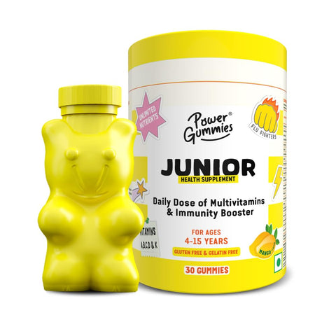 Power Gummies Junior Daily dose of multivitamin and Immunity Booster 30 Gummies