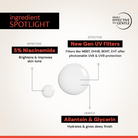 Deconstruct Fluid Brightening Sunscreen 50gm