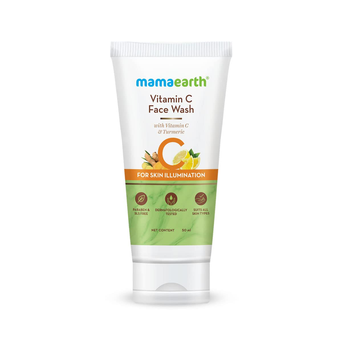 Mamaearth Vitamin C Face Wash 50 ml