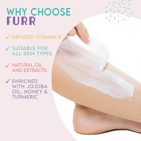 Pee Safe FURR Natural Hair Removal Cream 100gm