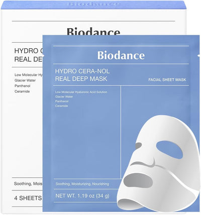 Biodance Hydro Cera-nol Real Deep Mask 1Box (34g*4ea)_KR